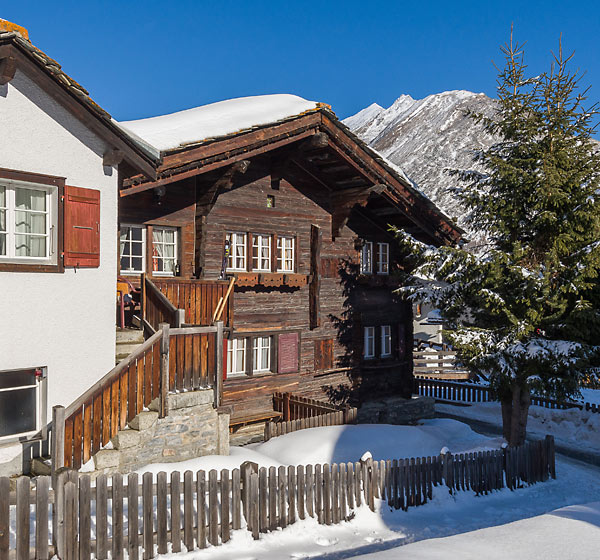 Chalet Obere Gasse im Winter Chalet Obere Gasse im Winter